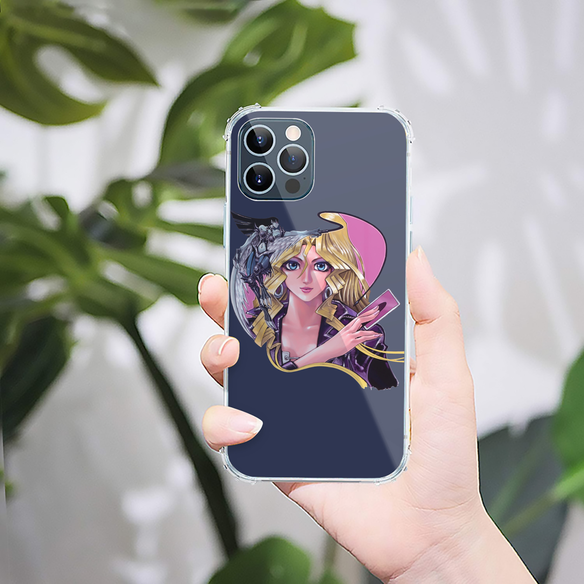 （画像用） 遊☆戯☆王 Yu-Gi-Oh! 【iPhone 12シリーズ対応】透明スマホケース（クリアソフトケース）